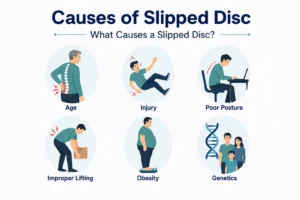 Causes of Slipped Disc - What Causes a Slipped Disc