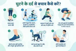 घुटने के दर्द से बचाव कैसे करें